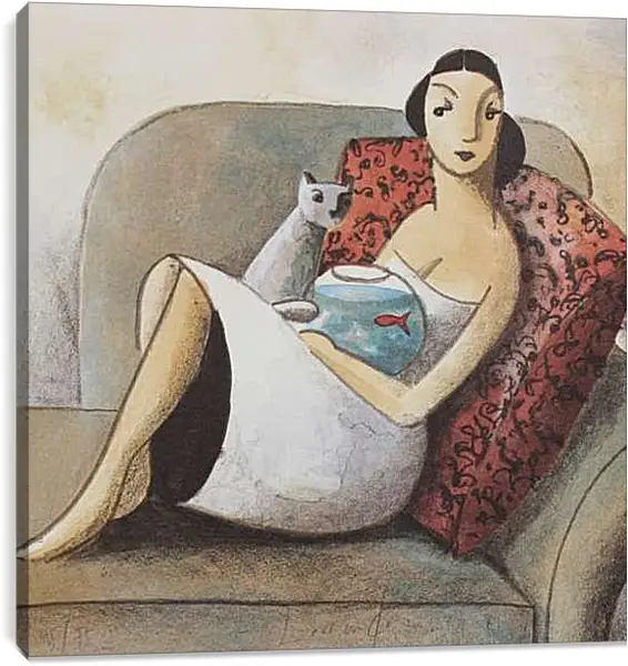 Постер на подрамнике - Разные мысли