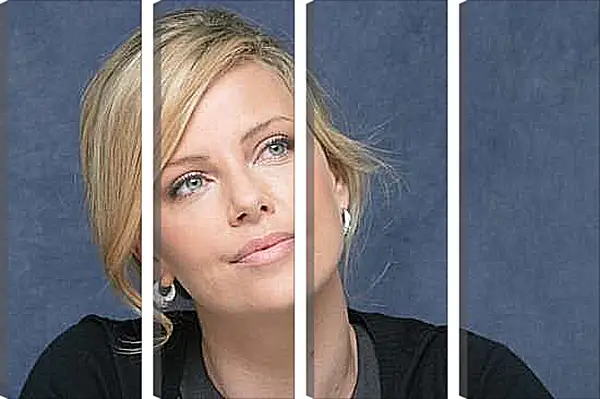 Модульная картина - Шарлиз Терон. Charlize Theron