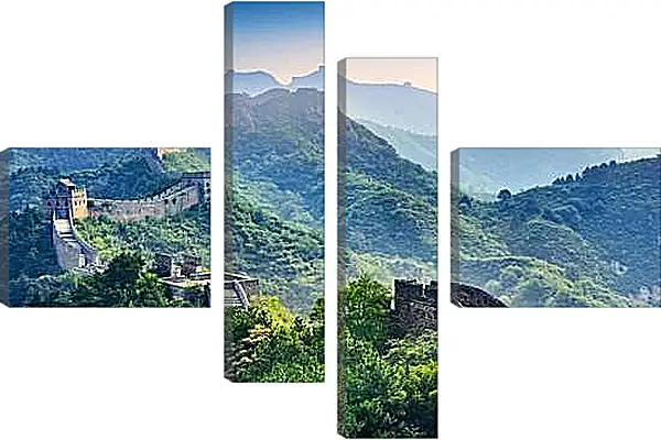 Модульная картина - Великая Китайская стена 1