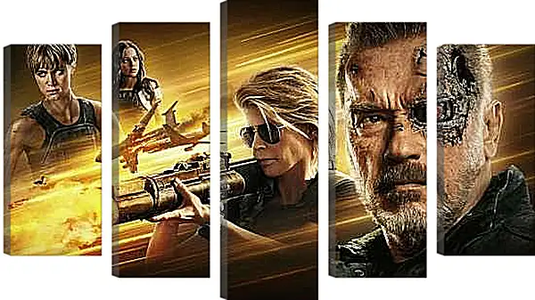 Модульная картина - Терминатор. Тёмные судьбы