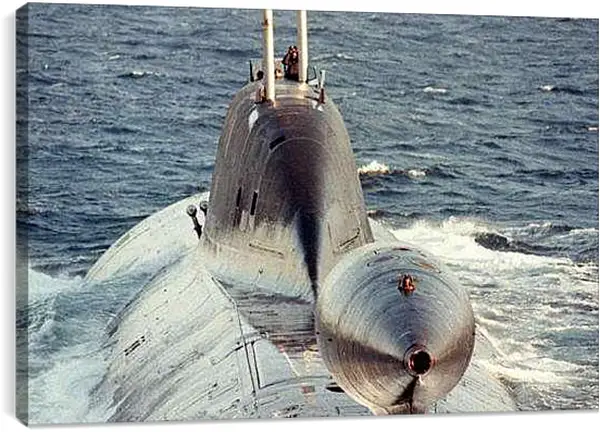 Постер на подрамнике - Подводная лодка
