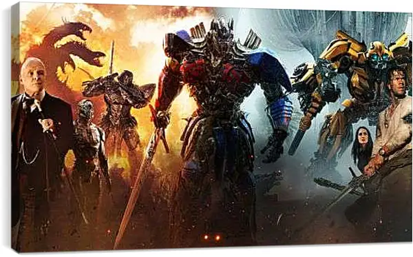 Постер на подрамнике - Трансформеры