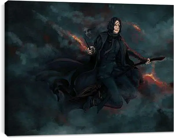 Постер на подрамнике - Алан Рикман