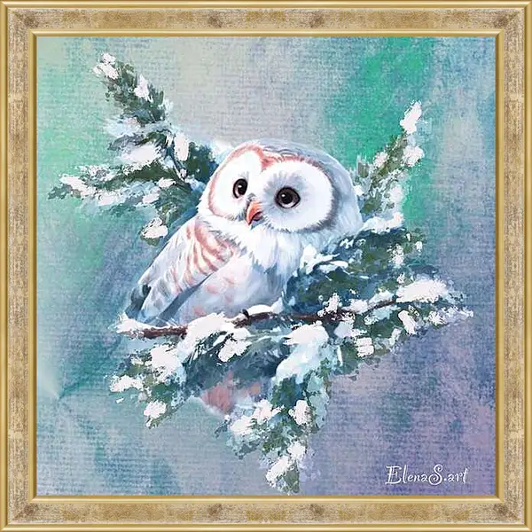 Картина в раме - Bird 1