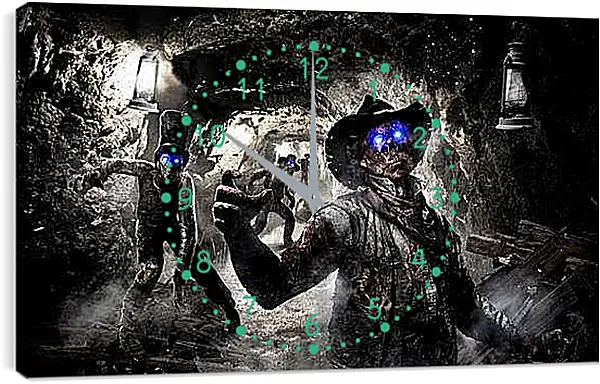 Часы картина - Call Of Duty: Black Ops II