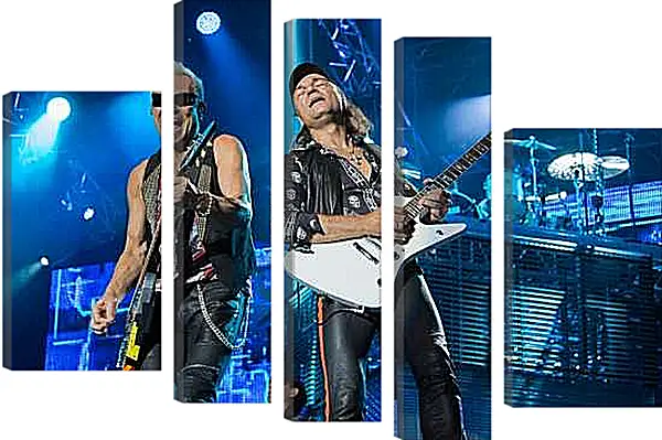 Модульная картина - Скорпионс. Scorpions