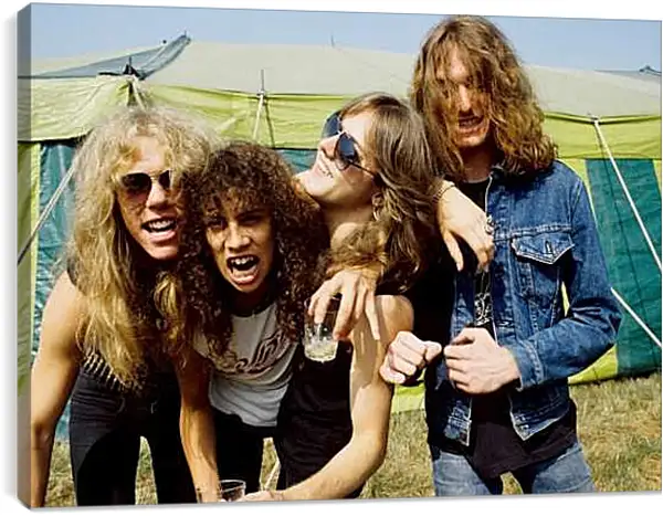 Постер на подрамнике - Металлика. Metallica
