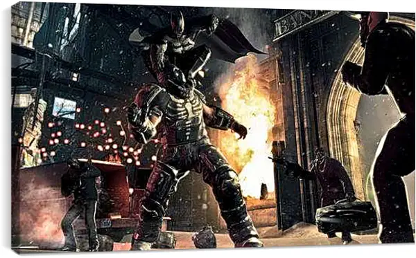 Постер на подрамнике - Batman: Arkham Origins