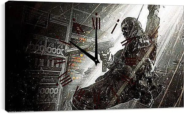 Часы картина - Call Of Duty: Black Ops