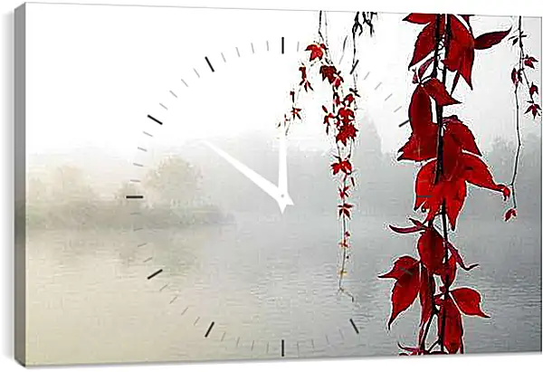 Часы картина - Осень
