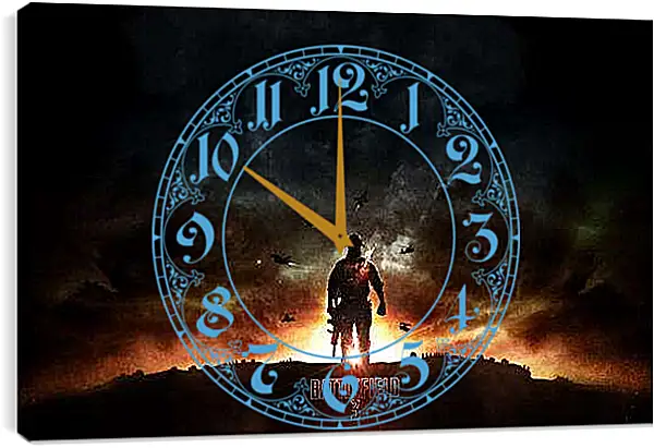 Часы картина - Battlefield 3