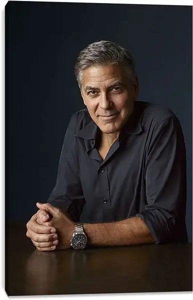 Постер на подрамнике - Джордж Клуни. George Clooney
