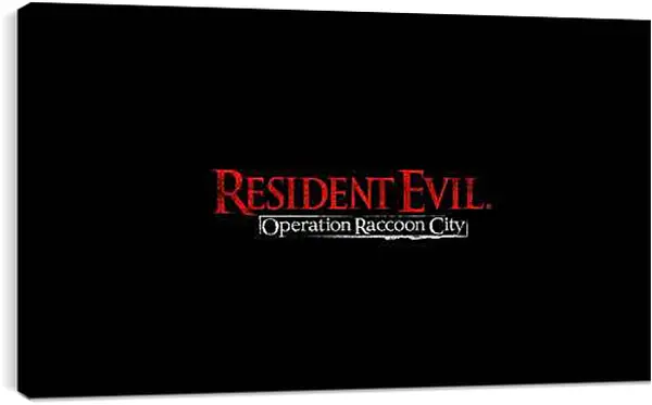 Постер на подрамнике - Resident Evil: Operation Raccoon City