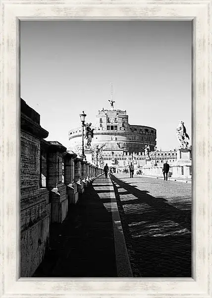 Картина в раме - Римский замок