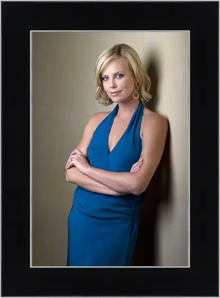 Картина в раме - Шарлиз Терон. Charlize Theron
