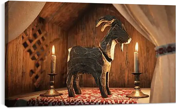 Постер на подрамнике - Resident Evil Village