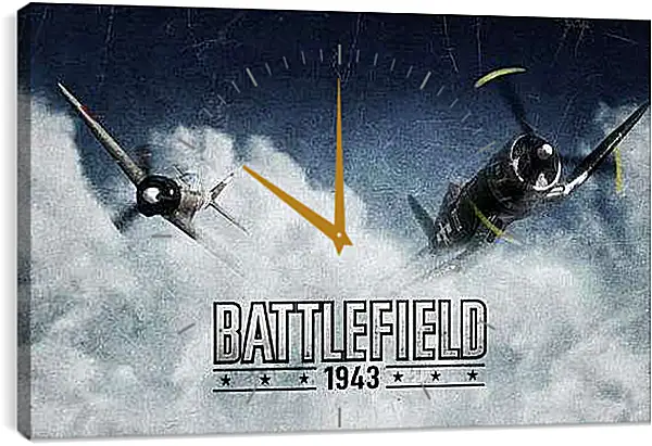 Часы картина - Battlefield 1943