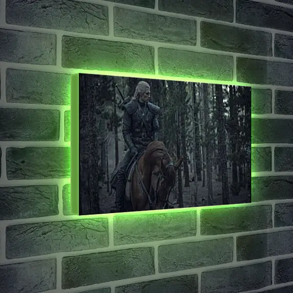 Лайтбокс световая панель - Ведьмак. The Witcher