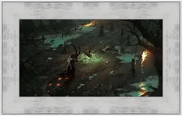 Картина в раме - Diablo IV