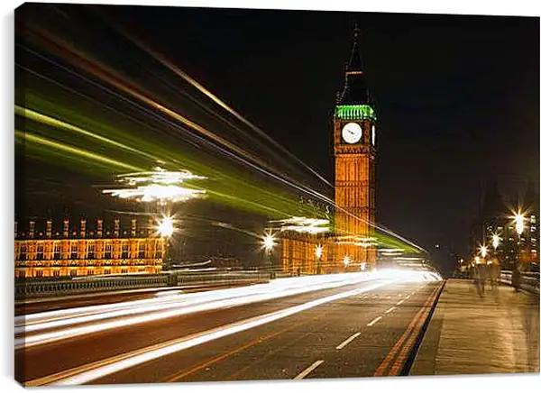 Постер на подрамнике - Лондон. Биг-Бен.