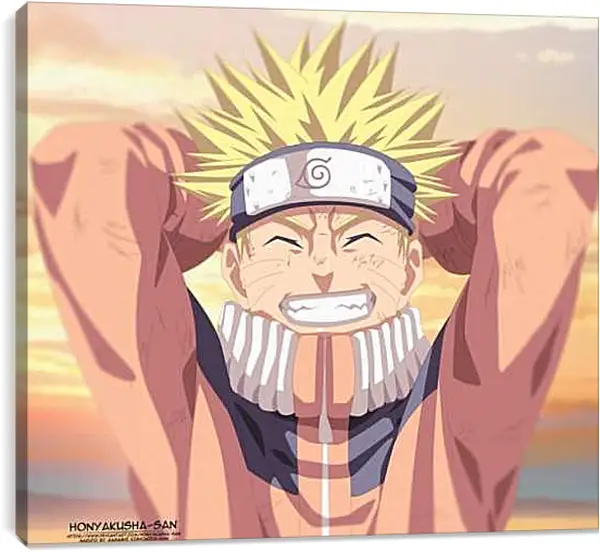 Постер на подрамнике - Райдер Наруто