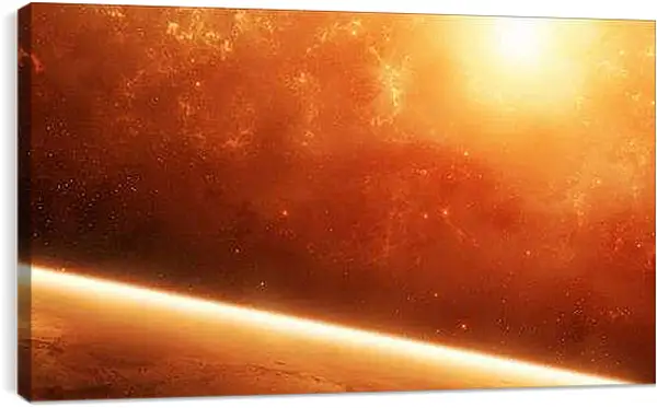 Постер на подрамнике - Космос