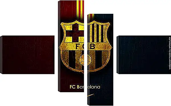 Модульная картина - Эмблема ФК Барселона