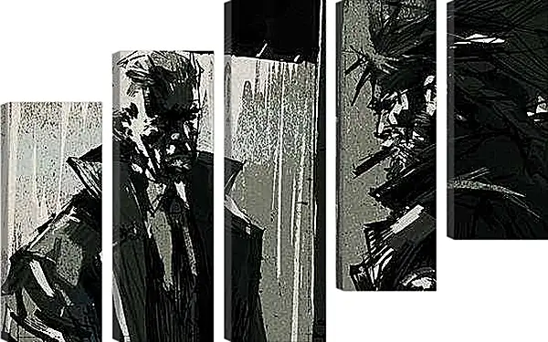 Модульная картина - Metal Gear

