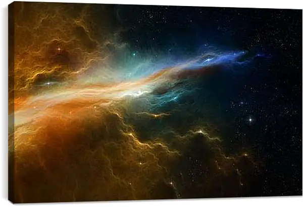 Постер на подрамнике - Космос