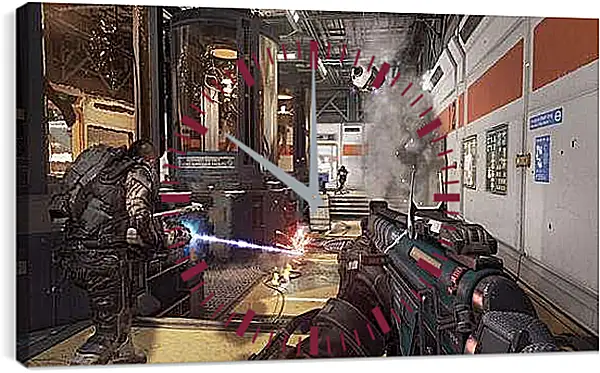 Часы картина - Call Of Duty: Advanced Warfare