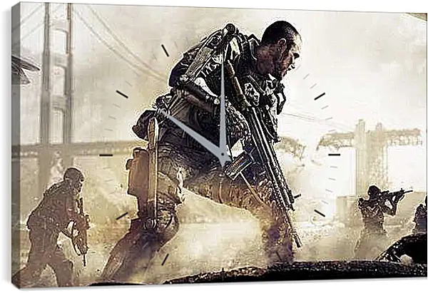 Часы картина - Call Of Duty: Advanced Warfare