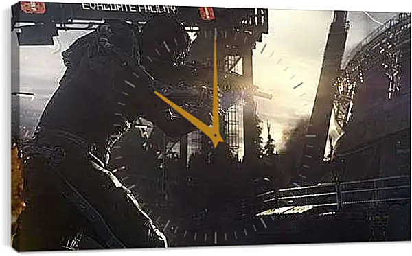 Часы картина - Call Of Duty: Advanced Warfare