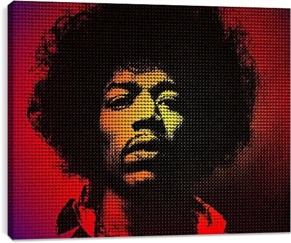 Постер на подрамнике - Джими Хендрикс. Jimi Hendrix