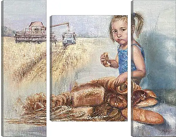 Модульная картина - Праздник хлеба