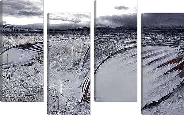 Модульная картина - Зима