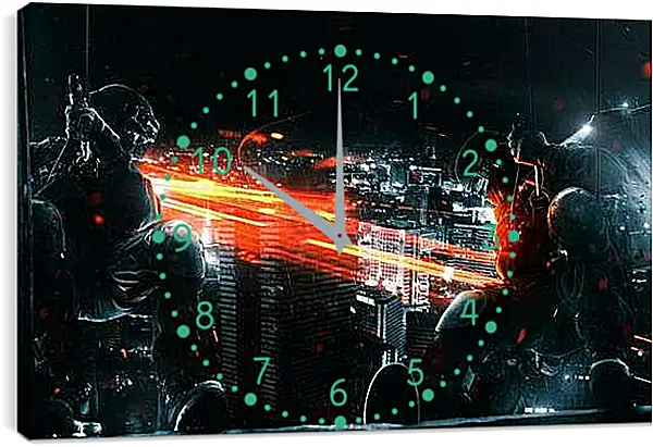 Часы картина - Battlefield 3