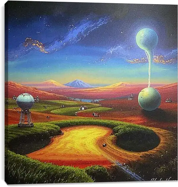 Постер на подрамнике - Пейзаж