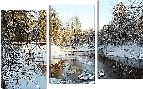 Модульная картина - Зима