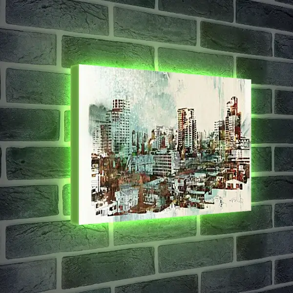 Лайтбокс световая панель - ART Город