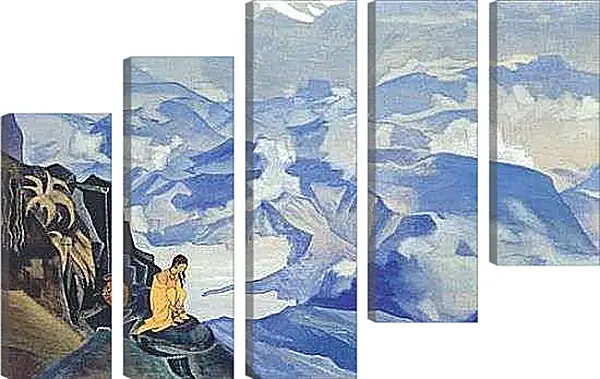 Модульная картина - Капли жизни. Рерих Николай