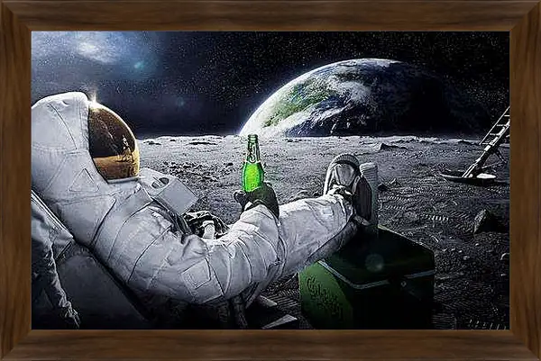 Картина в раме - Космос