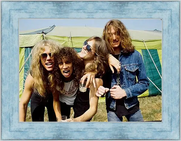 Картина в раме - Металлика. Metallica