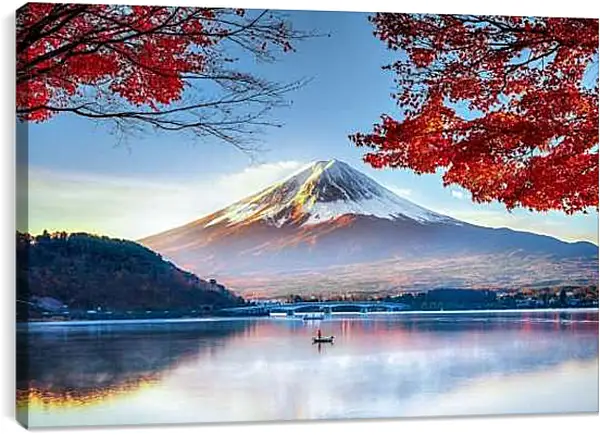 Постер на подрамнике - Гора Фудзияма 1. Япония