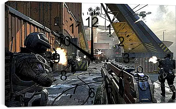 Часы картина - Call Of Duty: Black Ops II