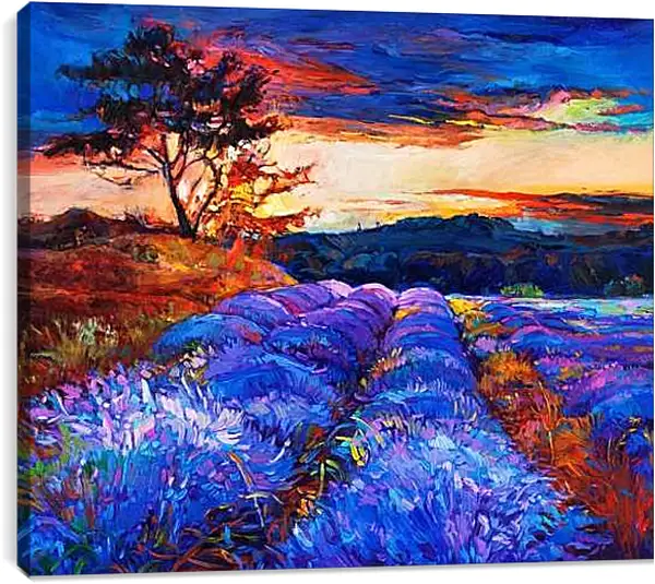 Постер на подрамнике - Живопись. Природа. Пейзаж