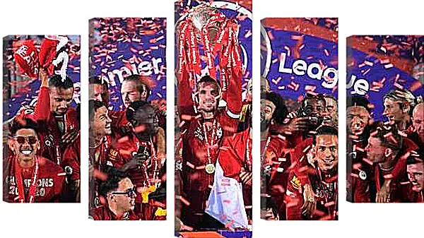 Модульная картина - Победа в АПЛ. Ливерпуль. Liverpool