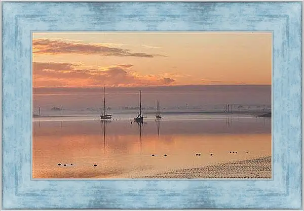 Картина в раме - закат