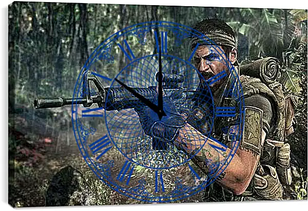 Часы картина - Call Of Duty