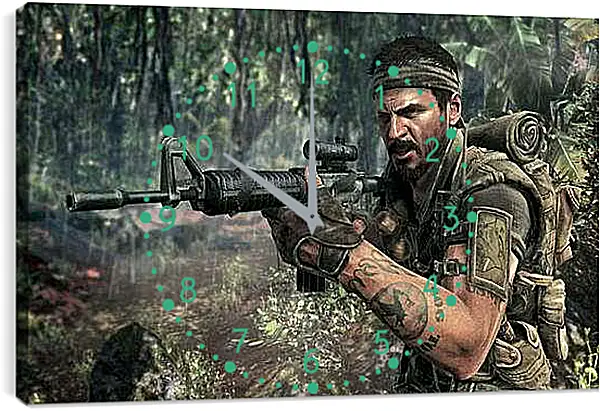 Часы картина - Call Of Duty