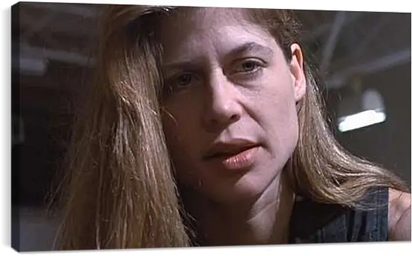 Постер на подрамнике - Линда Гамильтон. Терминатор 2